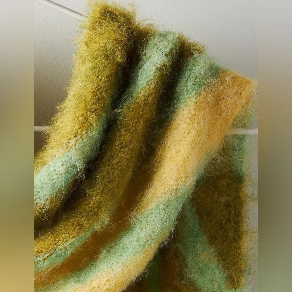 Triangle Scarf- turquoise By Anthropologie